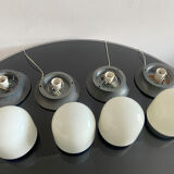 Set of 4 lamps artemide, italy 1970s