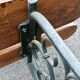 Old garden bench cast iron legs