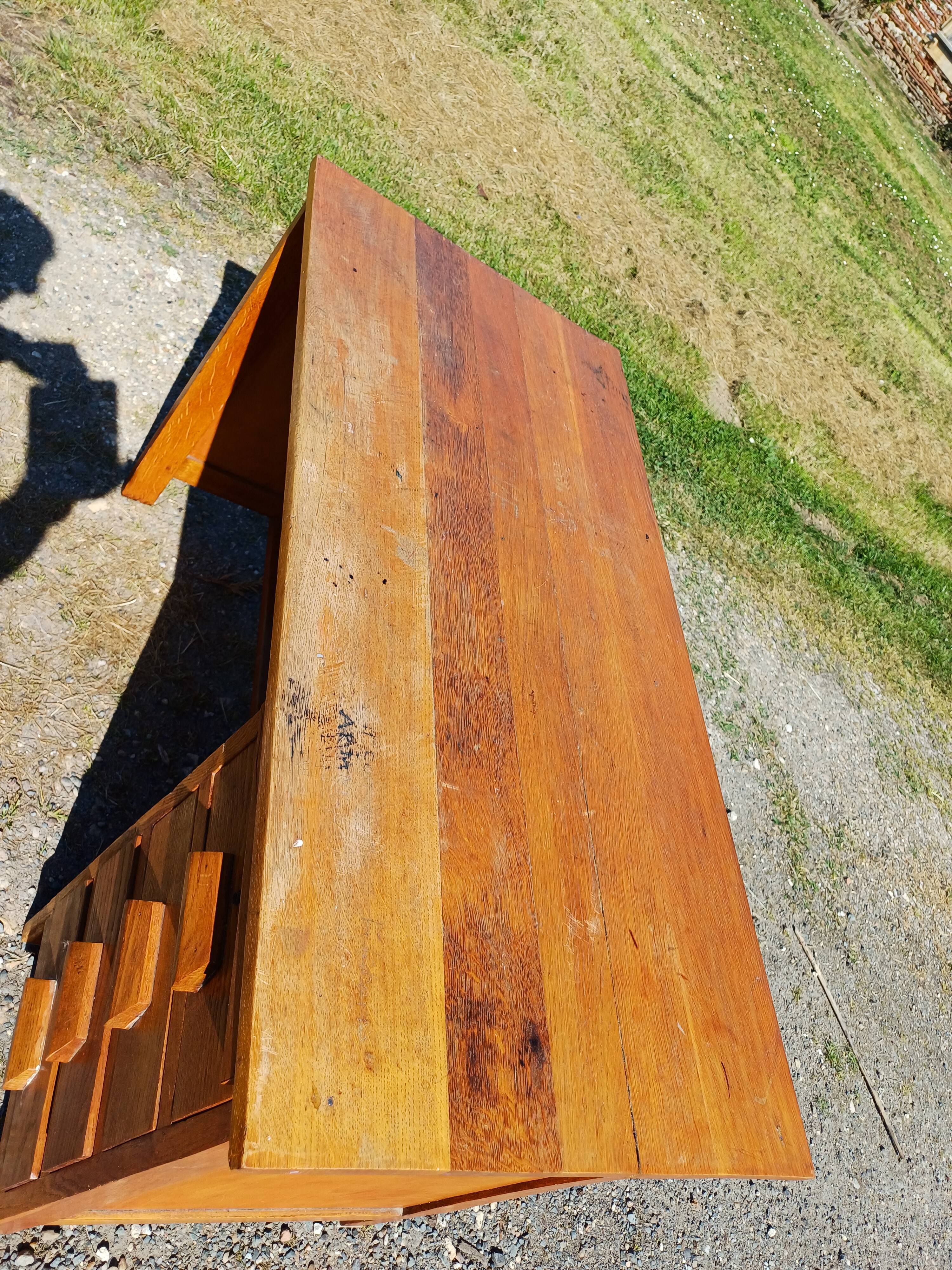 Oak Wood Desk from the 1930s