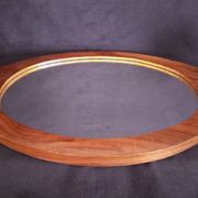 Mirrored Art Deco style wooden serving tray, year 1930
