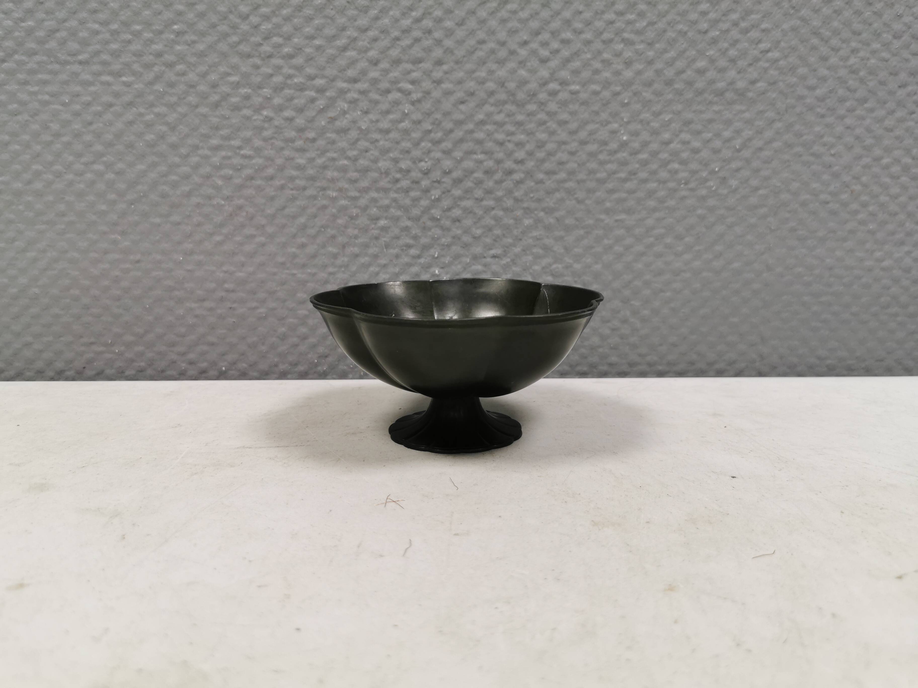 Classic Art Deco Just Andersen Footed Bowl/Stand from the 1920s-30s Denmark