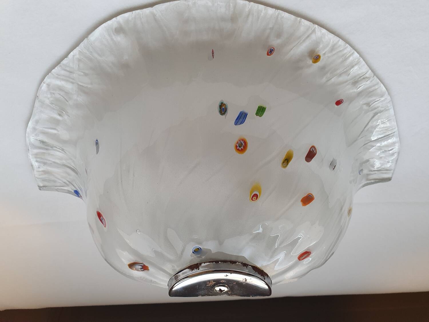 Murano glass wall sconce