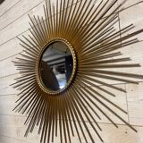 Large sun mirror signed Chaty Vallauris