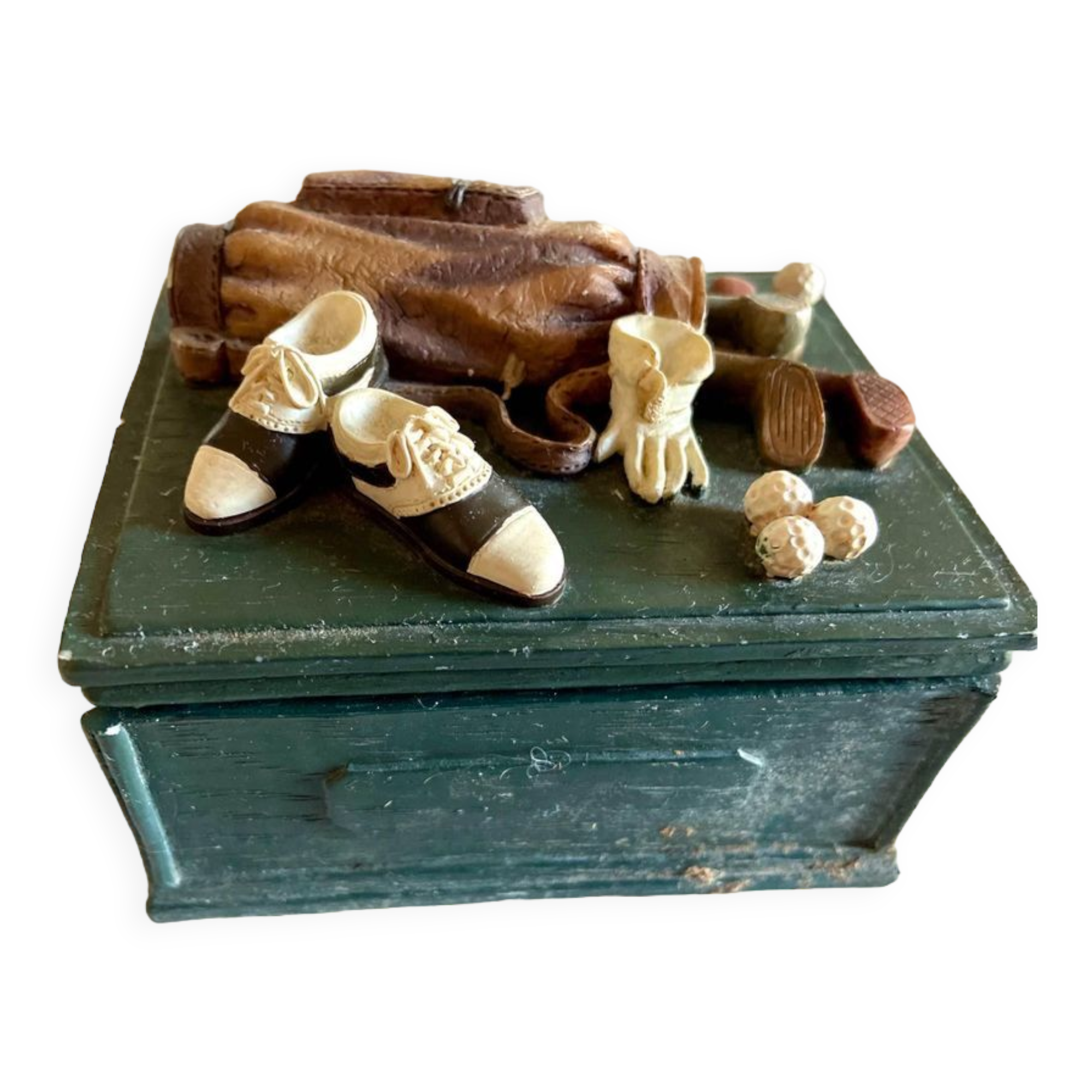 Golf-themed box