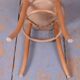 Mid-Century Stool in Sold Beech and Plywood, Czech, 1950s