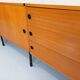 Large vintage modernist low sideboard ARP Minvielle by Guariche Mortier