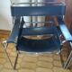 Pair of leather armchairs Breuer model B3