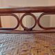 Pair of restored vintage rattan bedside tables – 3 drawers