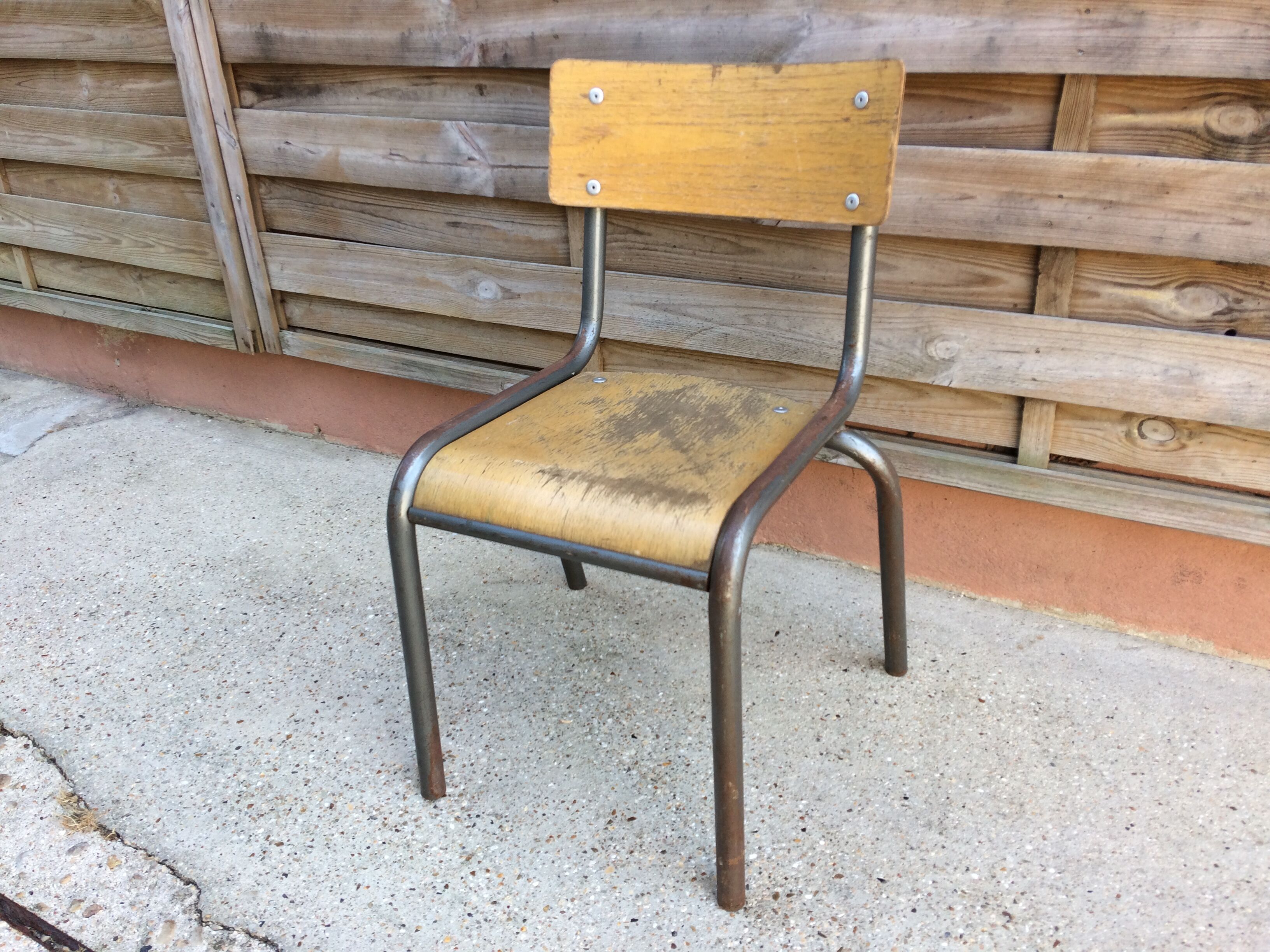 Child desk chair Mullca 510 vintage 60