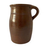 Old glazed stoneware pot