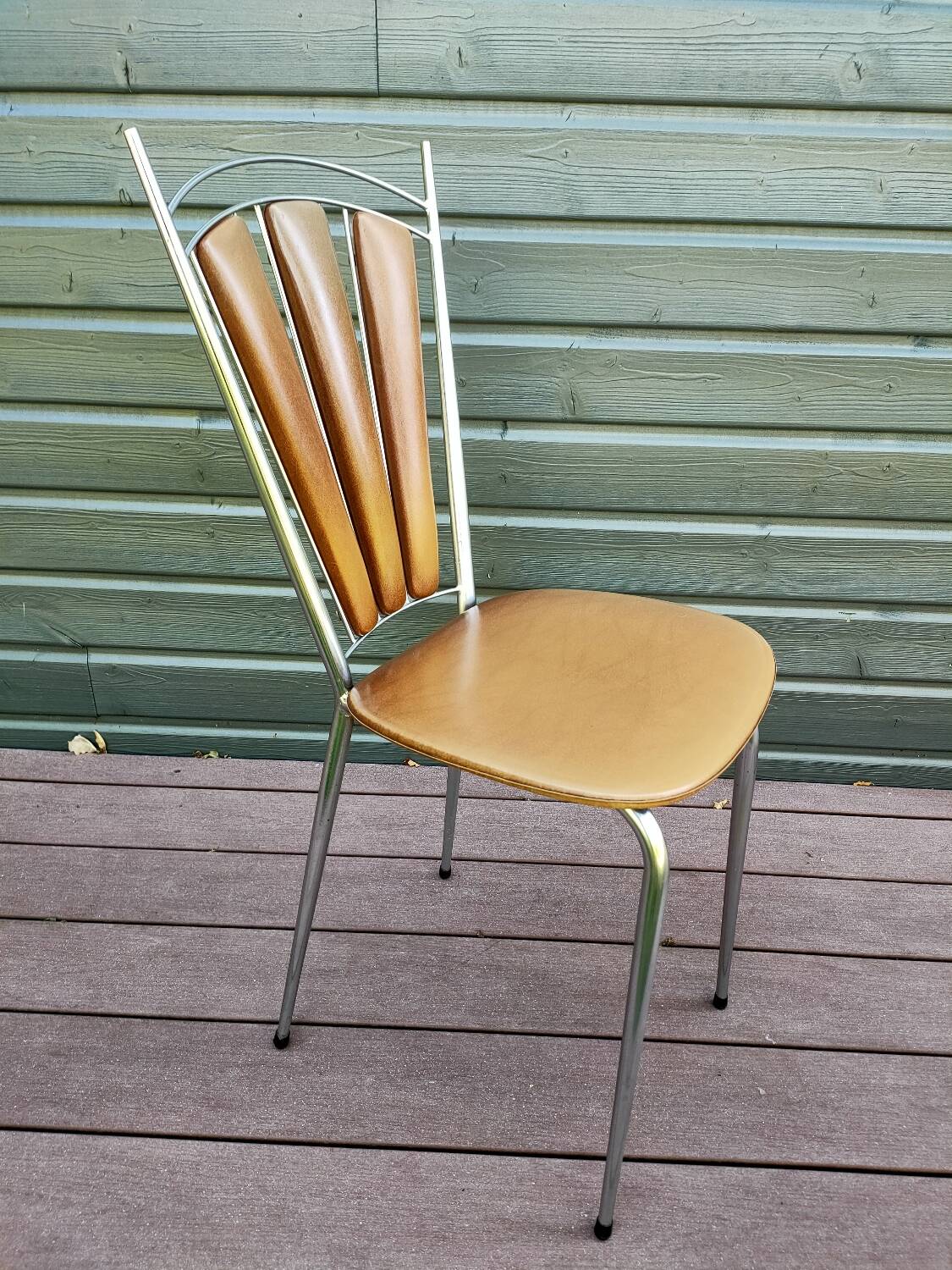Chaise pétales Soudexvinyl vintage