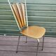 Chaise pétales Soudexvinyl vintage