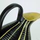 1950s mid century VASE jug model no. 106-30 yellow stripe decor