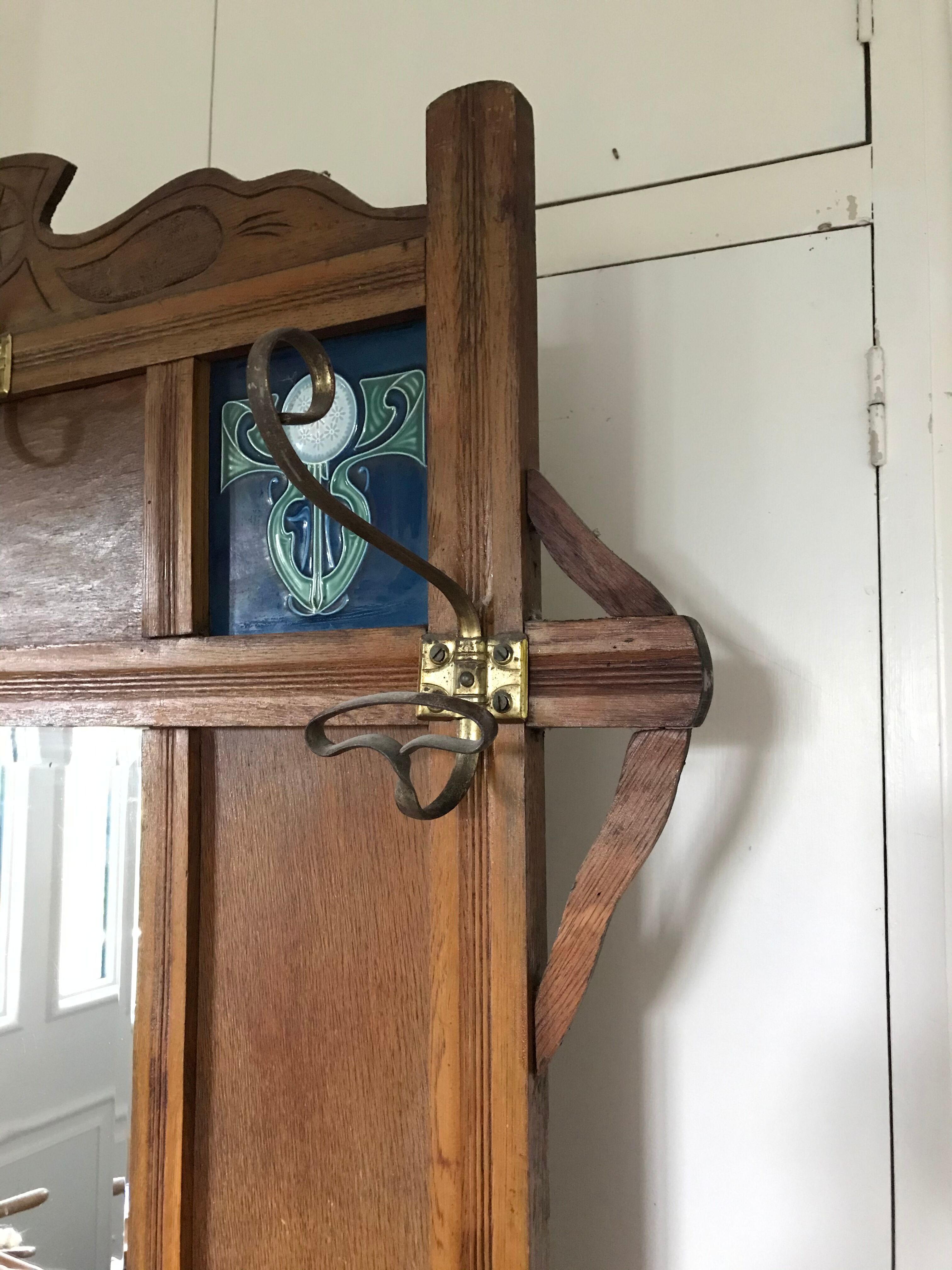 Clothing umbrella holder circa 1900