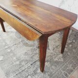 Solid elm table