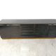 Brass and lacquer sideboard by Jean Claude Mahey, 1970s