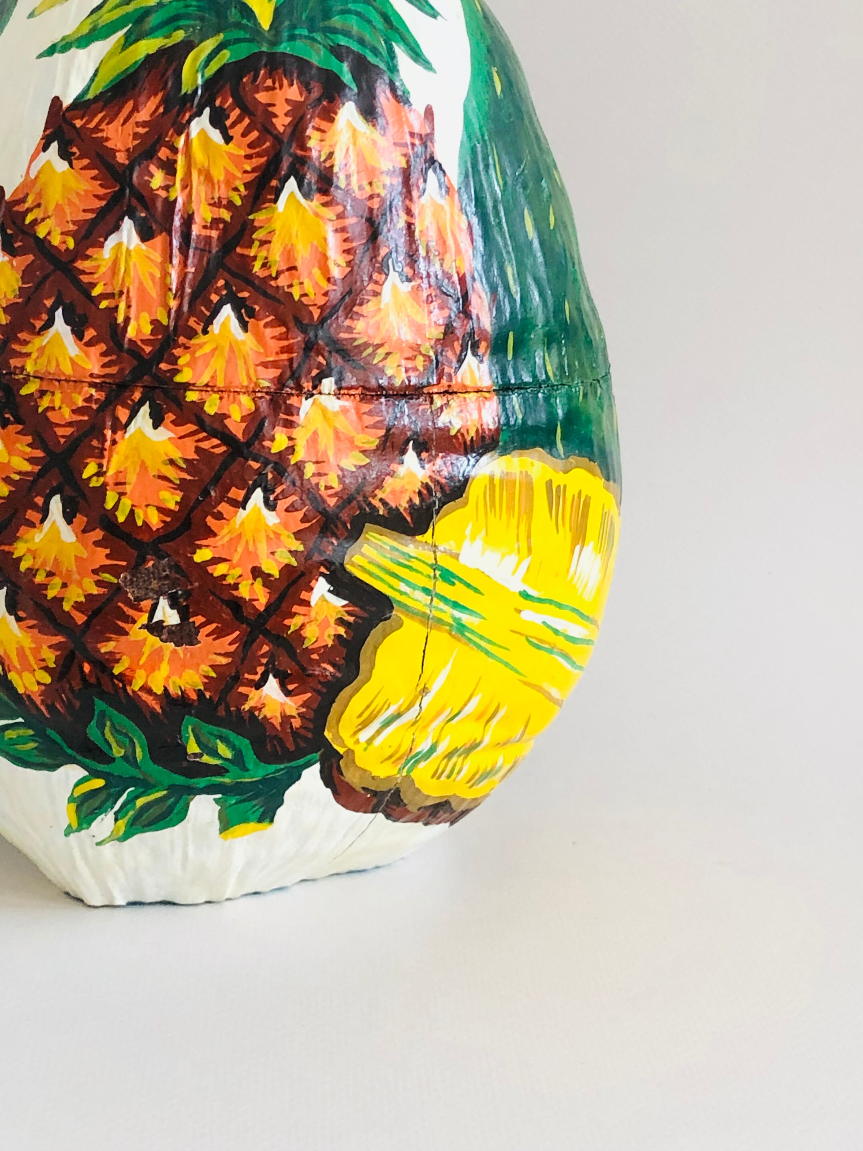 Vintage coconut ice bucket