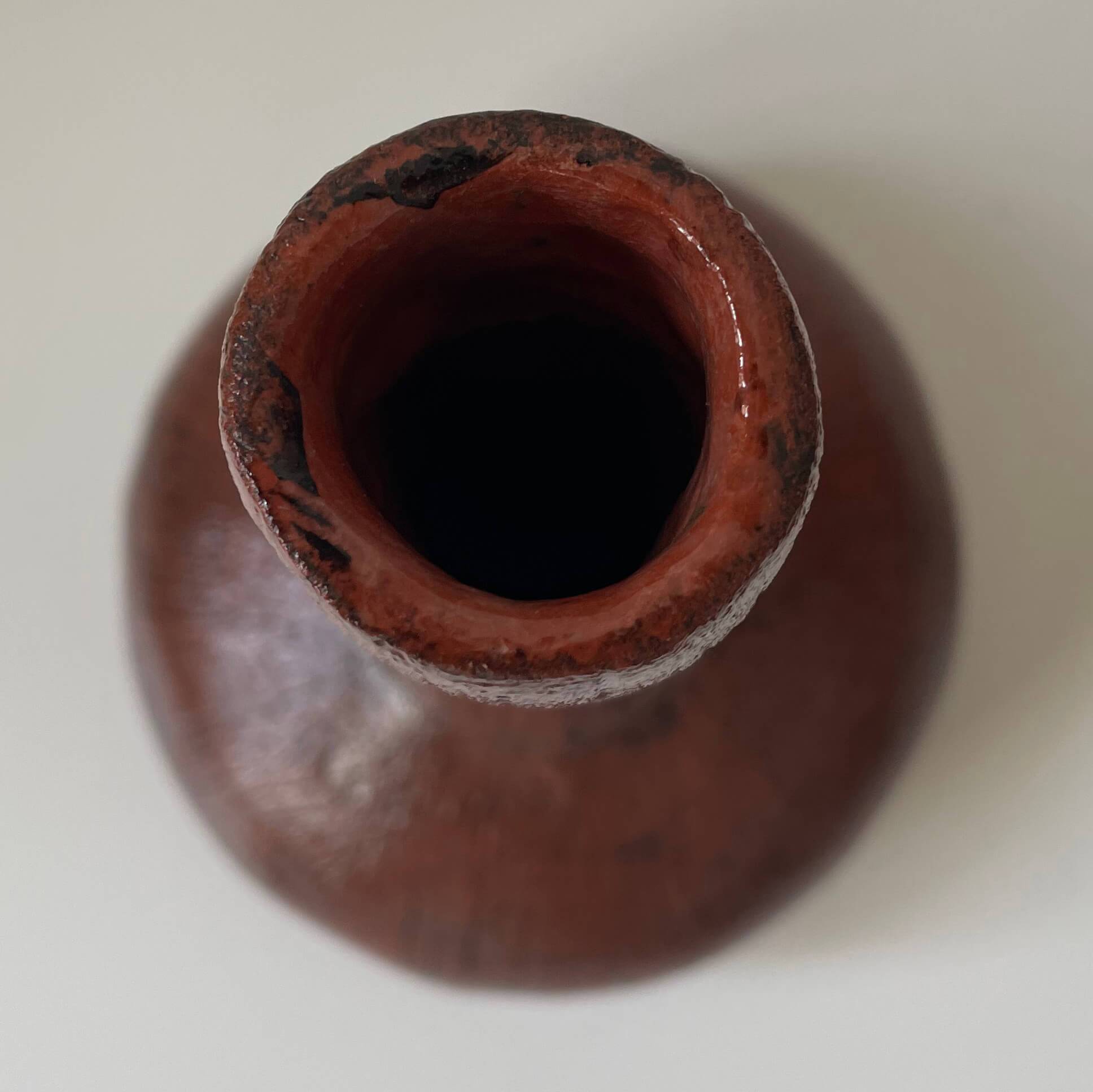 Soliflore glazed pottery