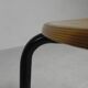 Industrial stackable stool, 55 cm high