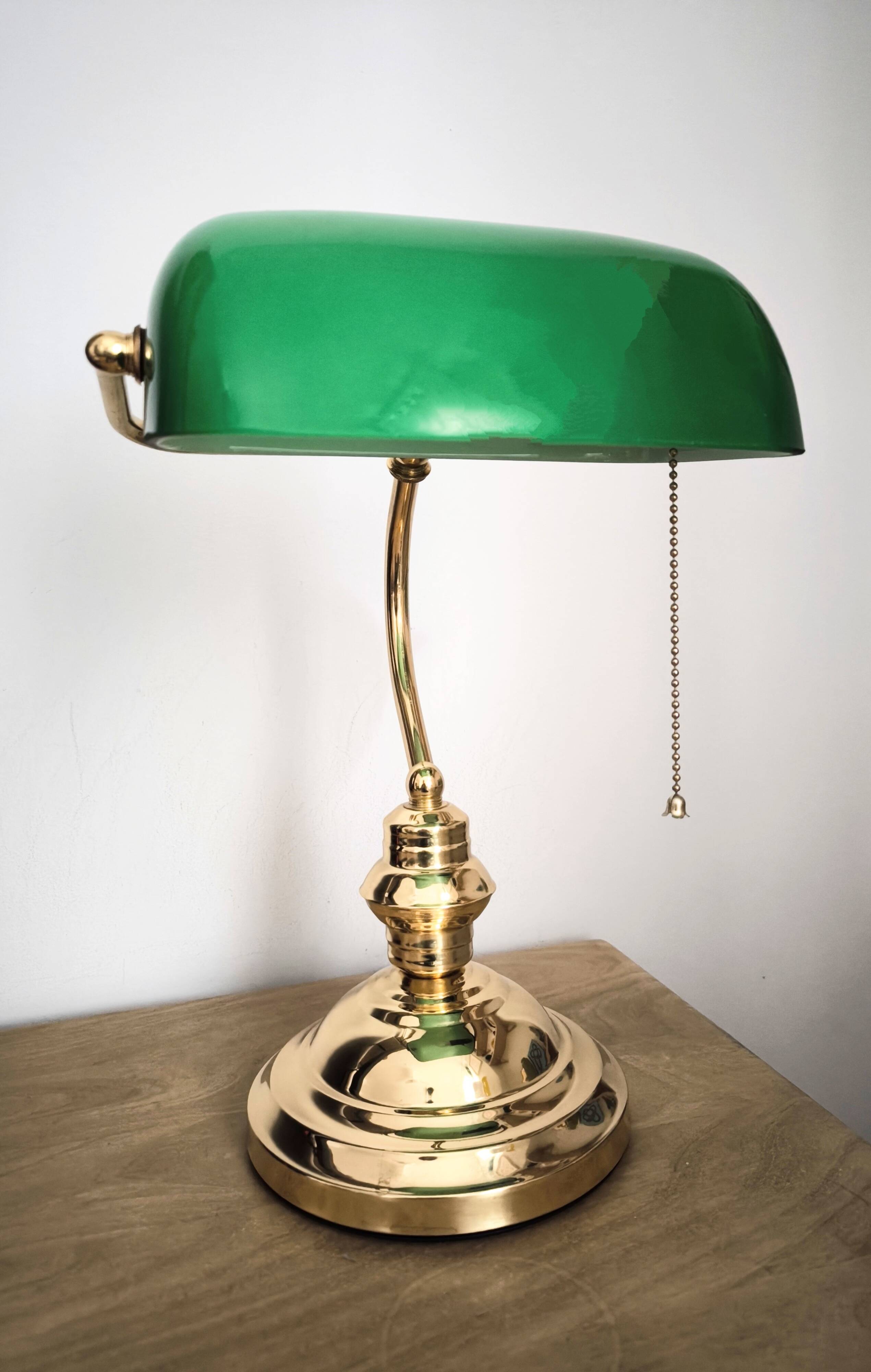 Siglo XX media bank lamp