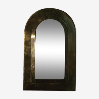 Miroir oriental en laiton