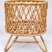 Vintage rattan cradle – 60s/70s