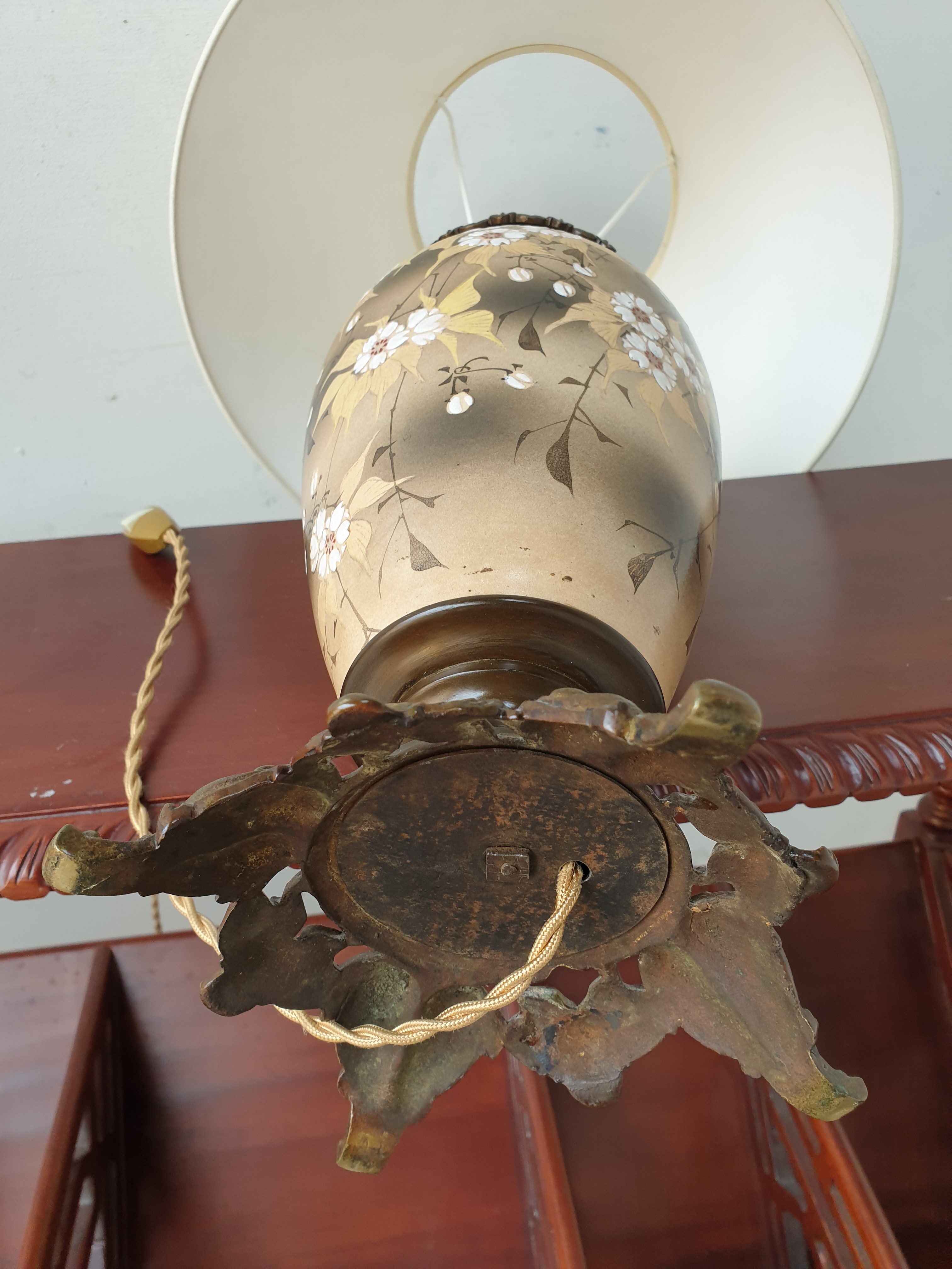 Japanese Art Nouveau lamp