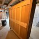 Art Deco Parisian wardrobe in natural wood