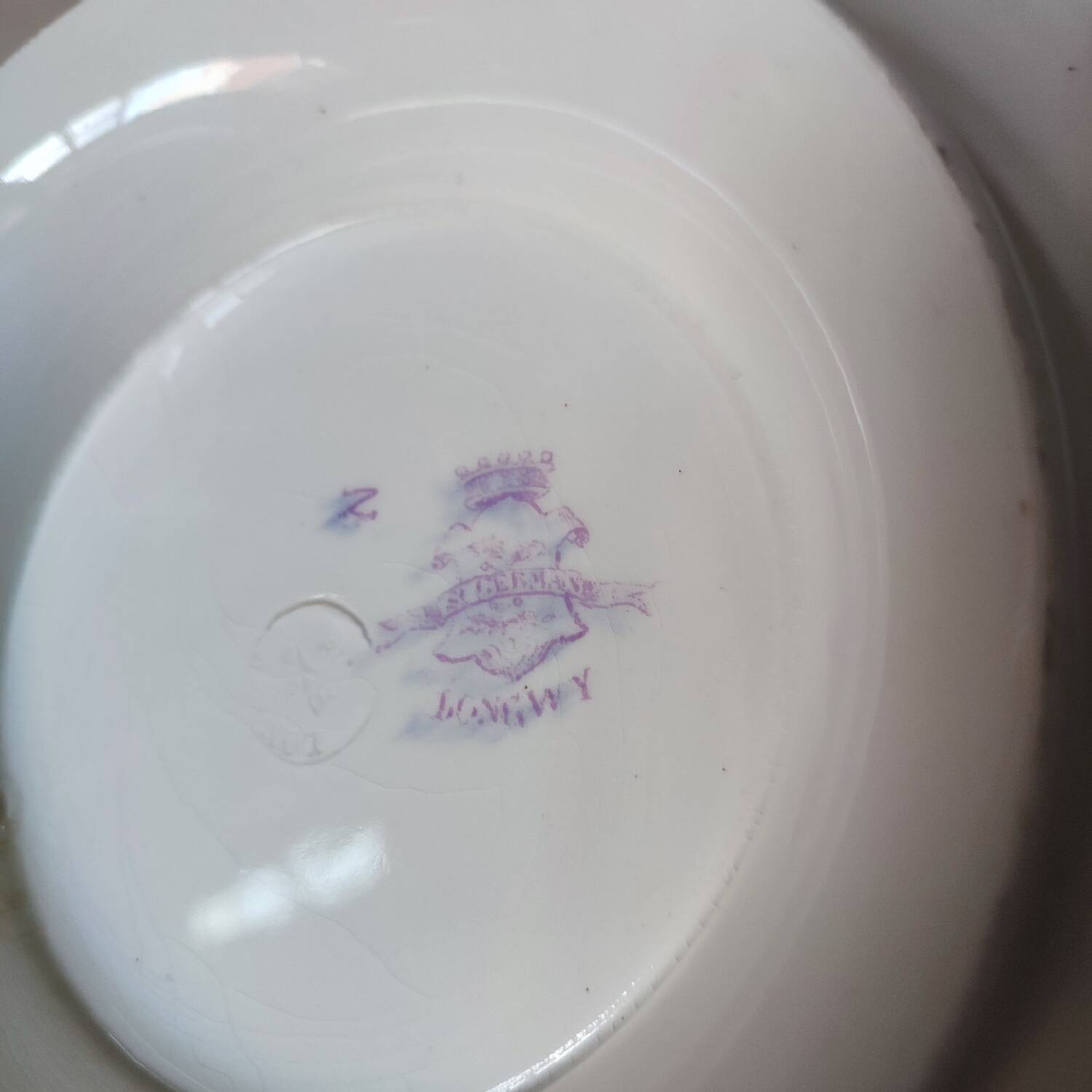 5 Longwy earthenware serving dishes