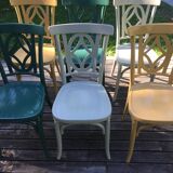 Lot of 6 vintage Baumann chairs