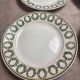 Set of 8 dessert plates Saint-Amand Hamage model Marceau – antique earthenware