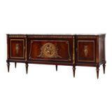 Buffet en acajou de style Louis XVI de haute qualité du XXe siècle par EP Ehalt
