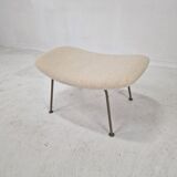 Chaise Oyster avec pouf par Pierre Paulin pour Artifort, années 1960