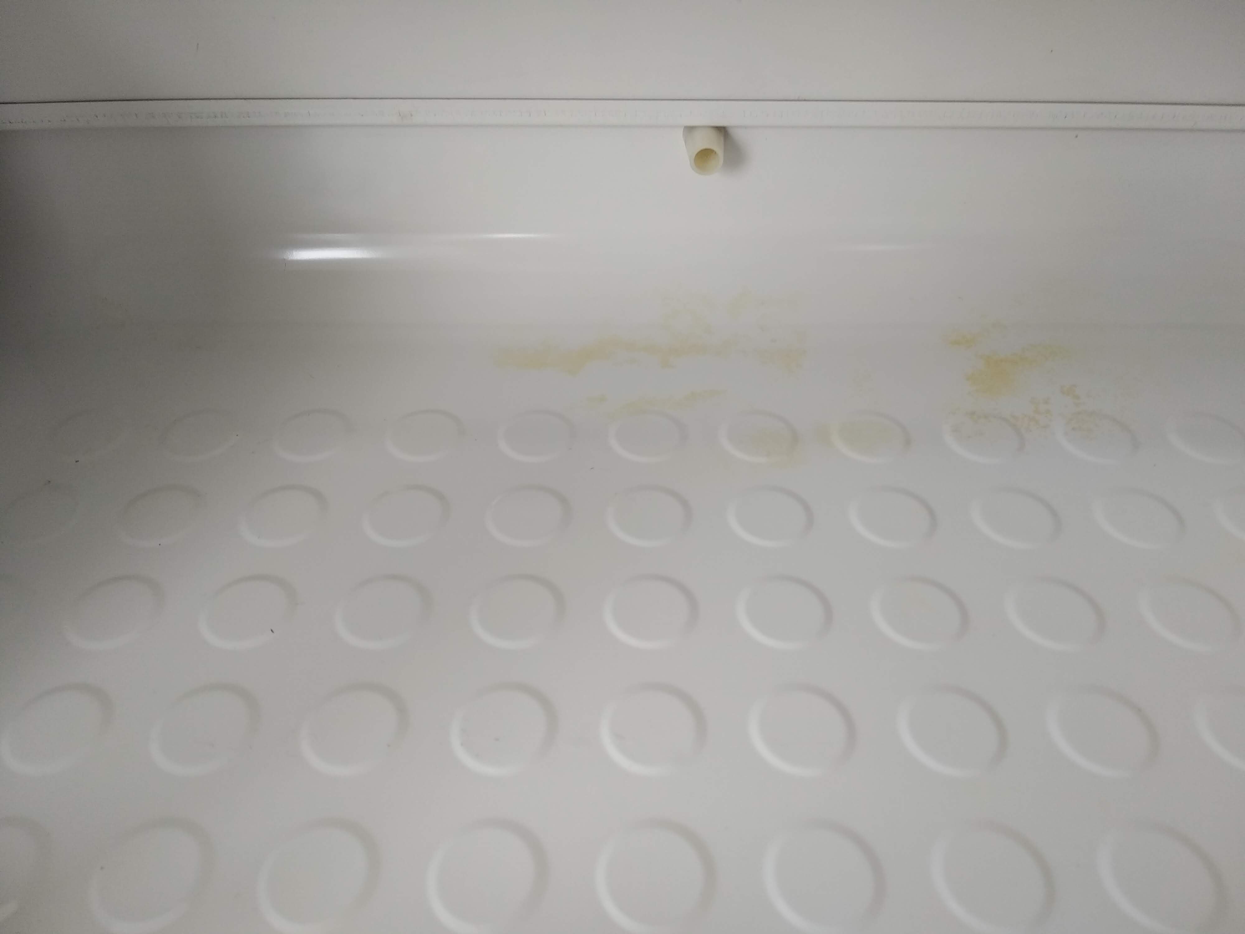 Vintage white sheet bread box