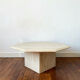 Table basse en travertin
