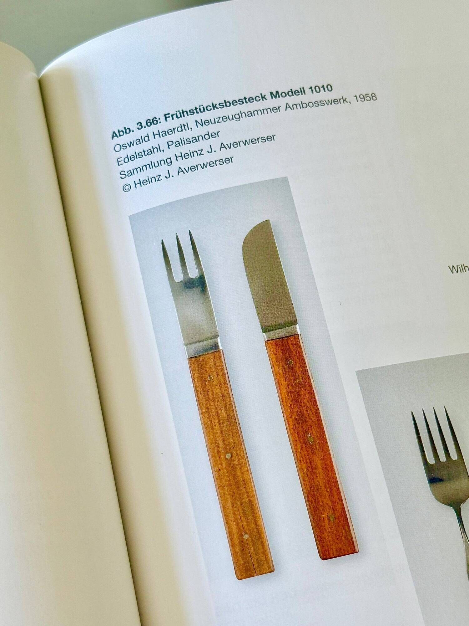 Oswald Haerdtl Amboss 12 pcs. breakfast cutlery set, Austria, 1958