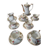Vintage tea set in chodziez porcelain