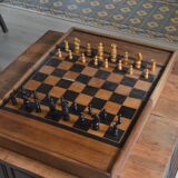 Vintage wooden chess