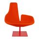 Fauteuil Fjord Rouge par Patricia Urquiola pour Moroso