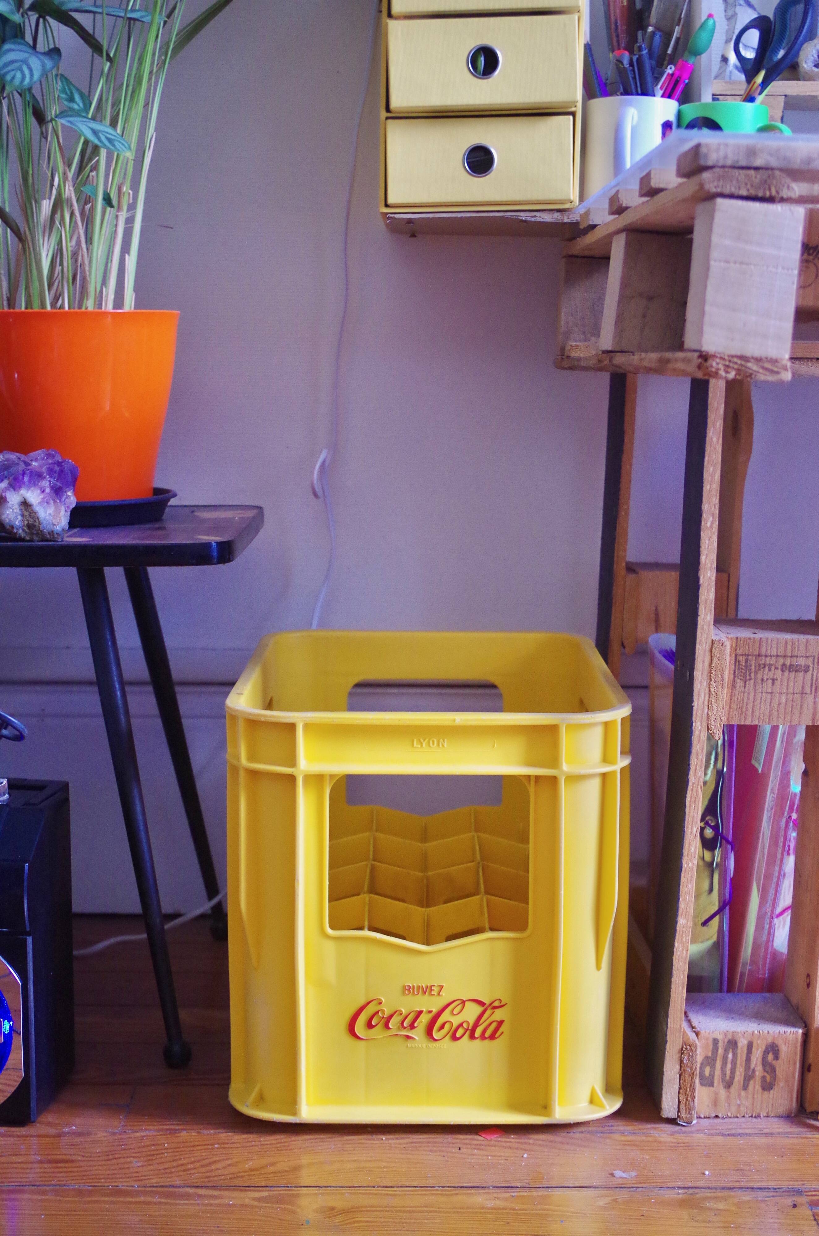 Coca cola vintage bottle locker