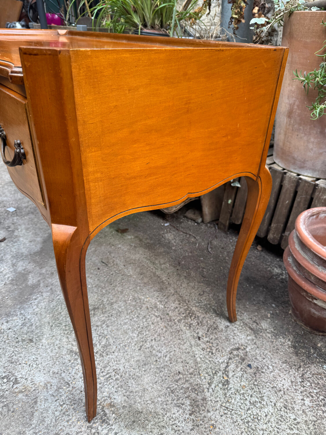 Vintage Louis XV style hairdresser / Side desk - 1960s