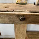 Small old wooden workbench