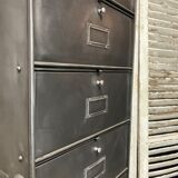 Industrial clamshell furniture, Ronéo 1950