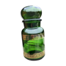 Green apothecary bottle