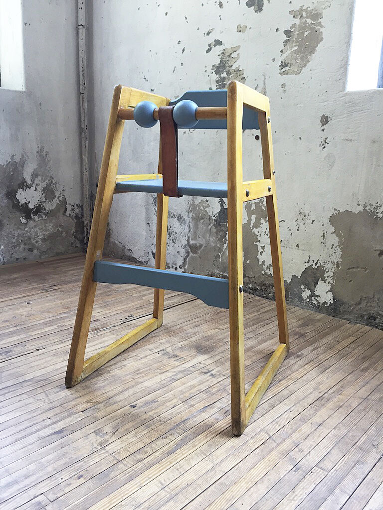 Chaise haute Stephan Gip Suède