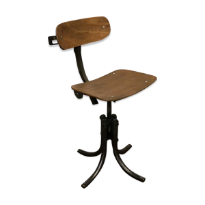 Chaise d'atelier vintage - 1940s