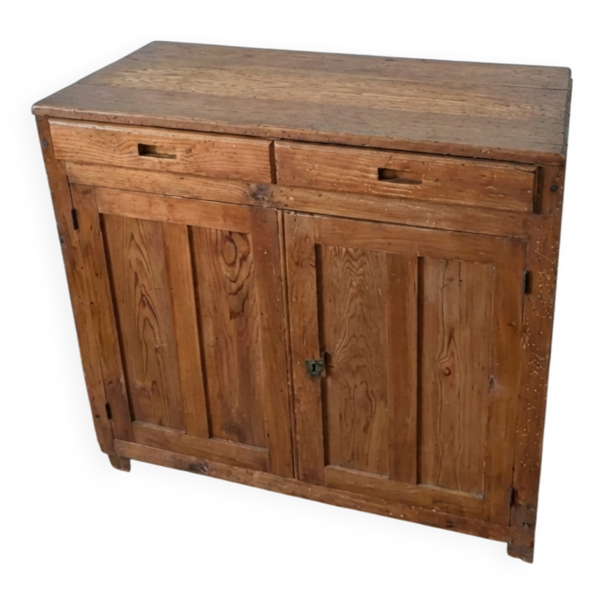 Parisian Buffet in Solid Pine - Chic Country Style - 100cm