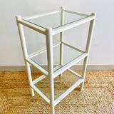 Off-white Bakelite shelf by Makio Hasuike for Gedy 1970