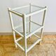 Off-white Bakelite shelf by Makio Hasuike for Gedy 1970