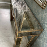 Console avec miroir assorti